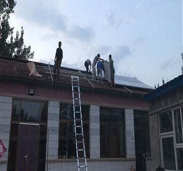 5KW屋根用架台ー山東潍坊